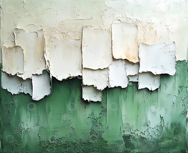 高清大图下载【趣麦麦图】白绿简约画简约中性细节3