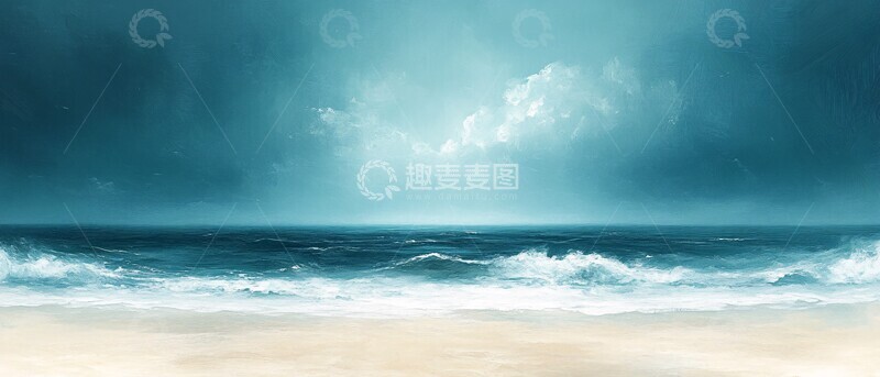 高清大图下载【趣麦麦图】海岸线与天空3