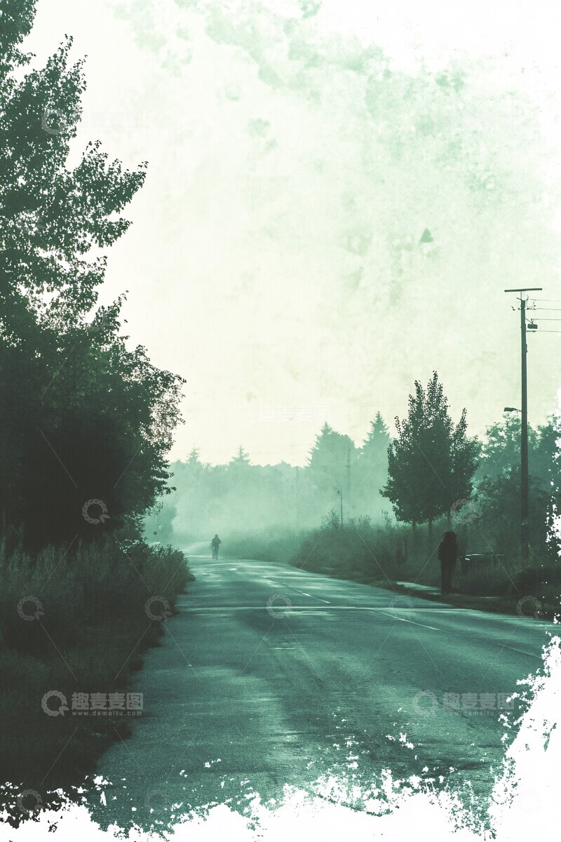 高清大图下载【趣麦麦图】绿色动态矩形2