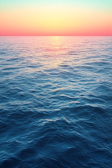 蓝天绿意渐变背景