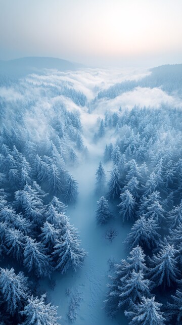 冰封晨光冰封晨光景观2