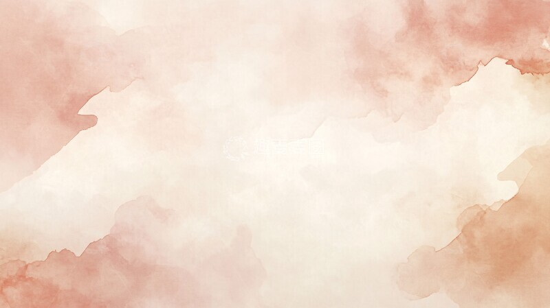高清大图下载【趣麦麦图】淡彩水墨背景1
