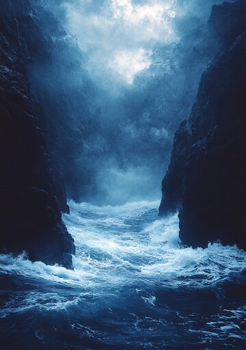 深蓝海面深蓝海面抽象