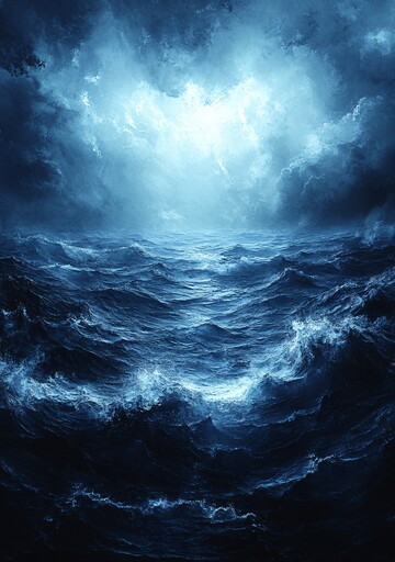 深蓝海面深蓝海面抽象2