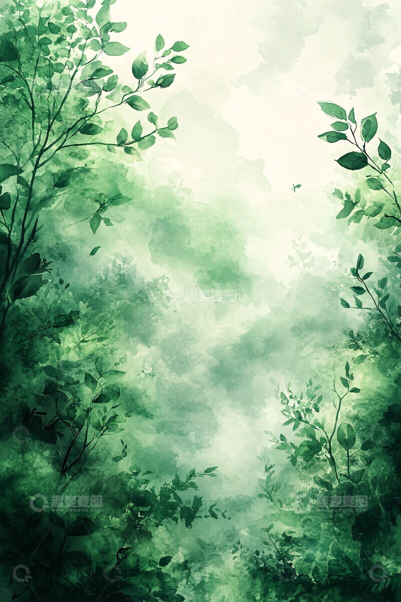 高清大图下载【趣麦麦图】渐变淡彩向量