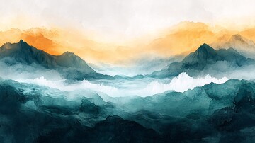 海滩渐变海滩渐变色彩