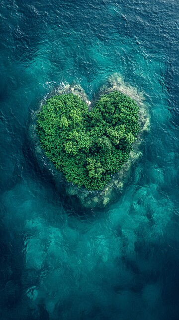 蓝海绿藻绿藻纹理概念1