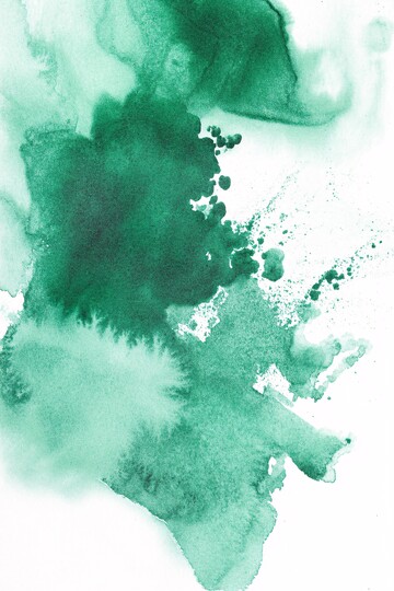 翡翠水彩背景3
