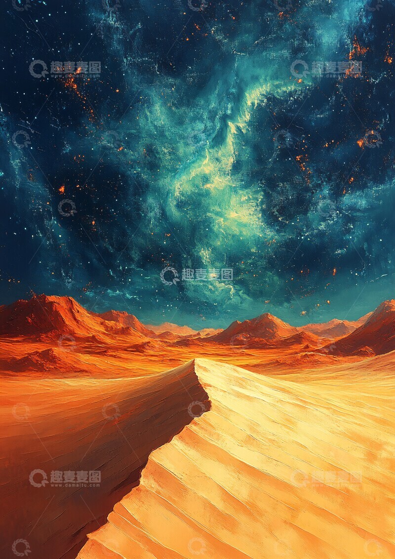 高清大图下载【趣麦麦图】静谧沙漠风静谧沙漠白天