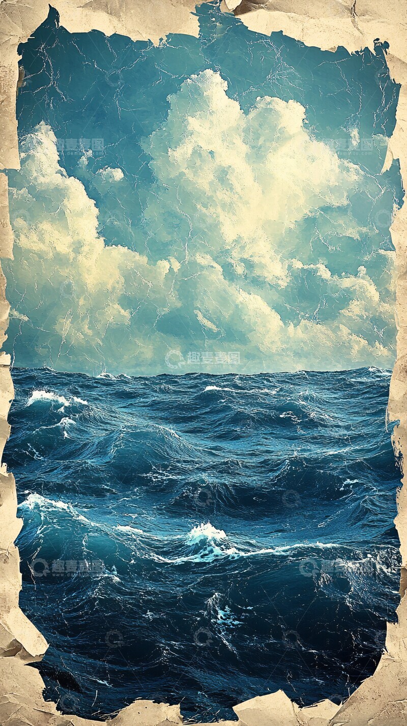 高清大图下载【趣麦麦图】蓝海绿藻绿藻纹理概念