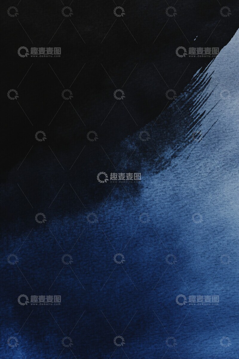 高清大图下载【趣麦麦图】墨韵夜蓝墨韵夜蓝渐变3