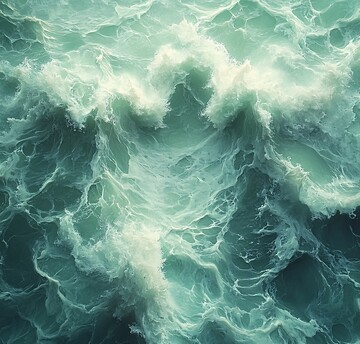 水光绿影模糊色调抽象2