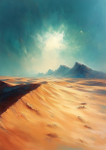 静谧沙漠风静谧沙漠白天2