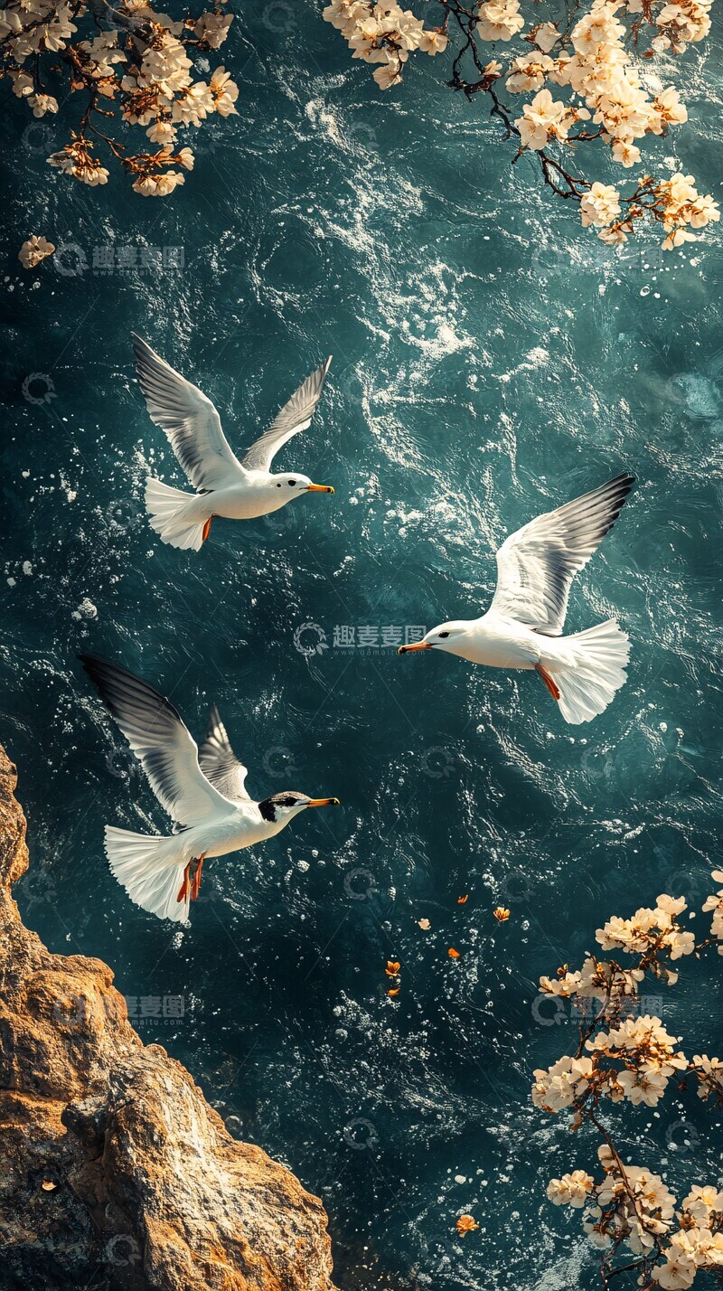 高清大图下载【趣麦麦图】海底鸟瞰纹理图