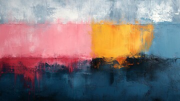 灰调轻触现代艺术绘画