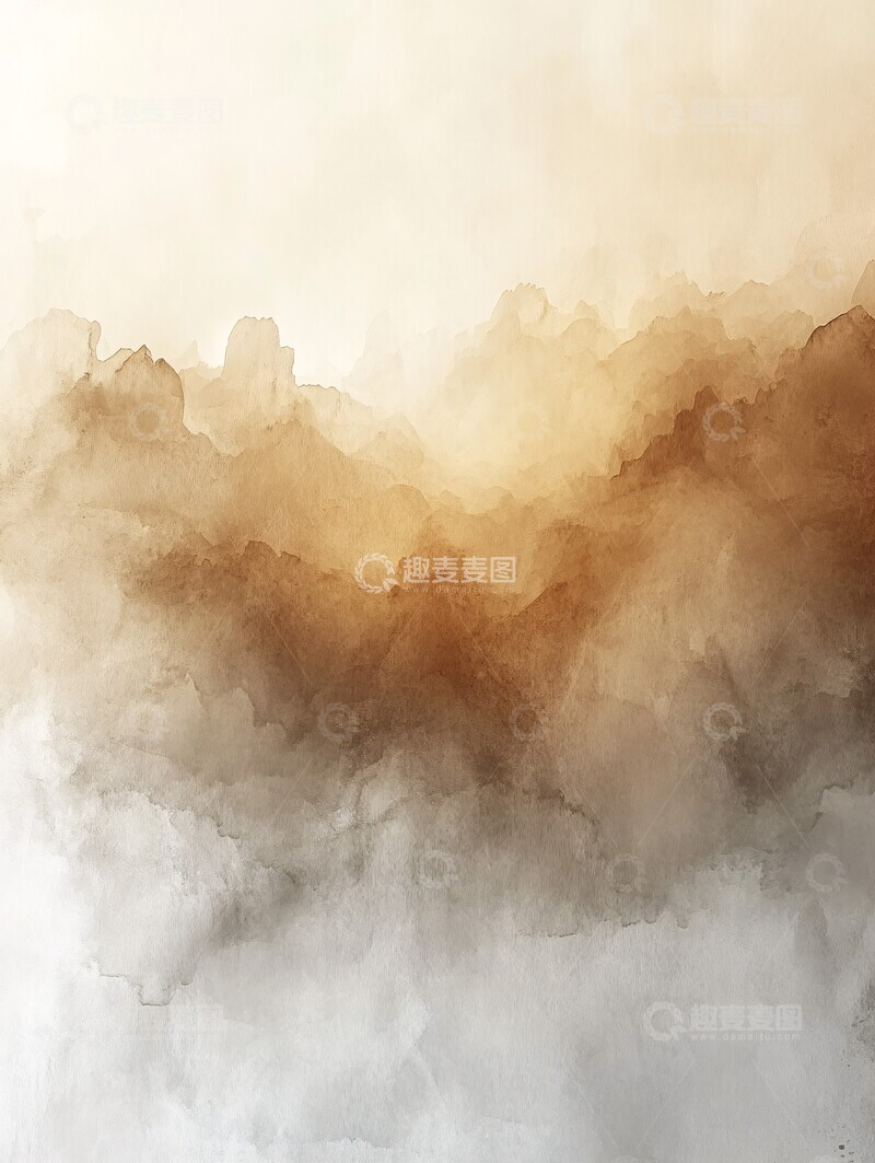 高清大图下载【趣麦麦图】水彩渐变背景2