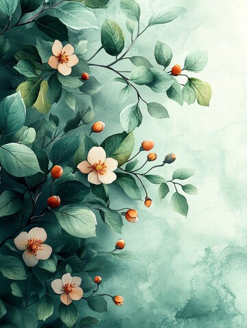 春日花语春日花语水彩2