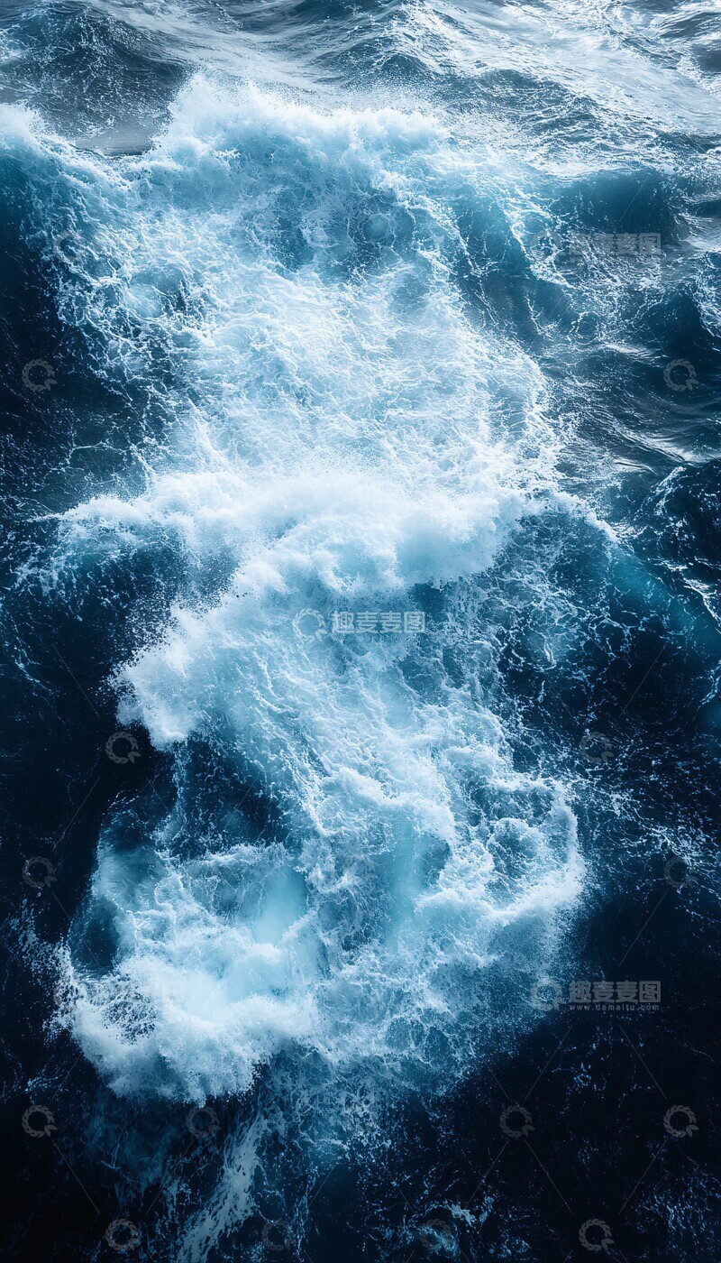 高清大图下载【趣麦麦图】海面文字设计2