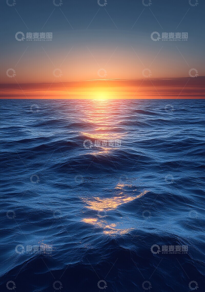 高清大图下载【趣麦麦图】海洋模糊交界3