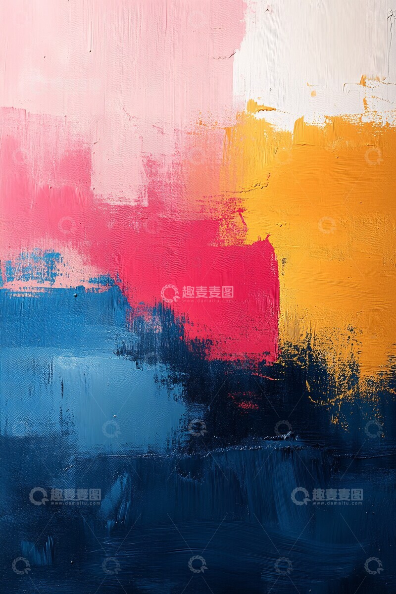 高清大图下载【趣麦麦图】浅蓝粉彩背景图