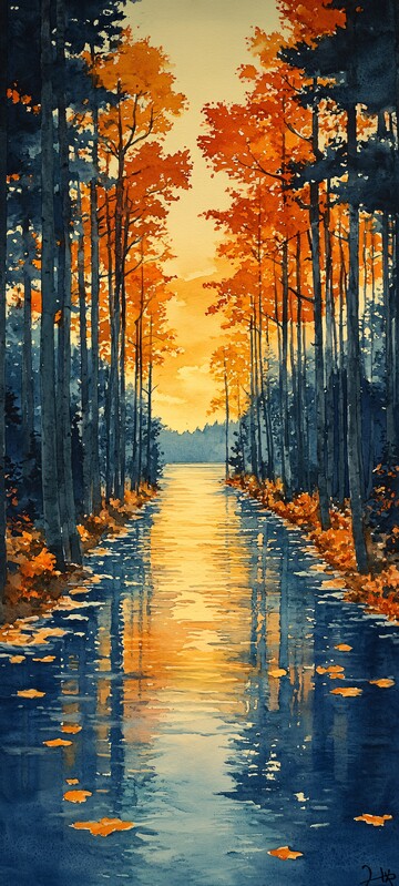 水彩纸本水彩纸本平静1