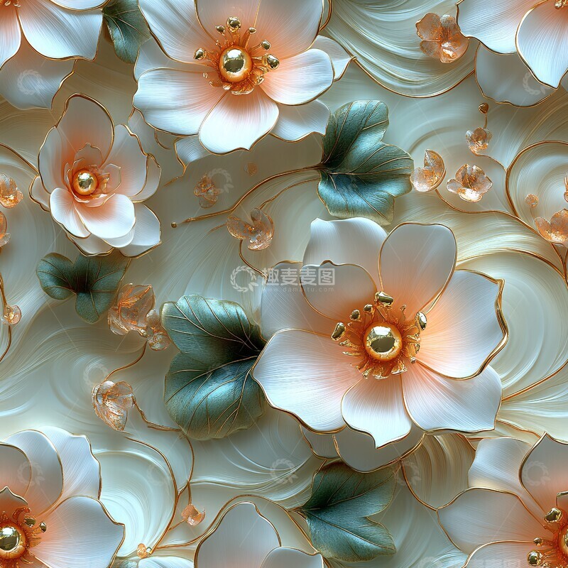 高清大图下载【趣麦麦图】花卉设计图花卉设计粉色