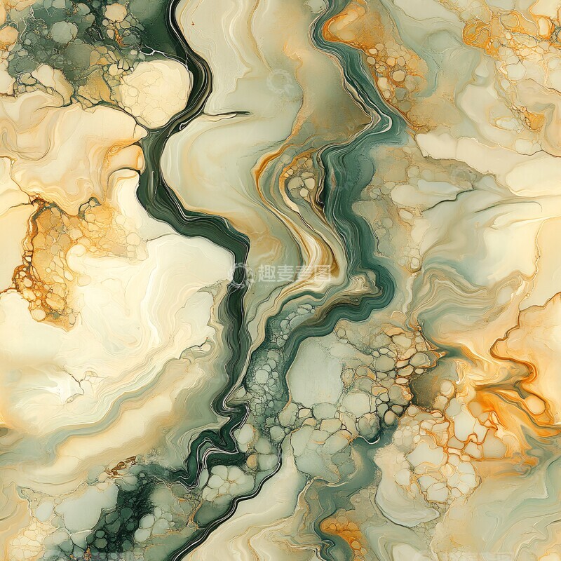 高清大图下载【趣麦麦图】有机纹理分支