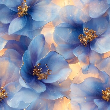 金瓣花影金瓣花影抽象3