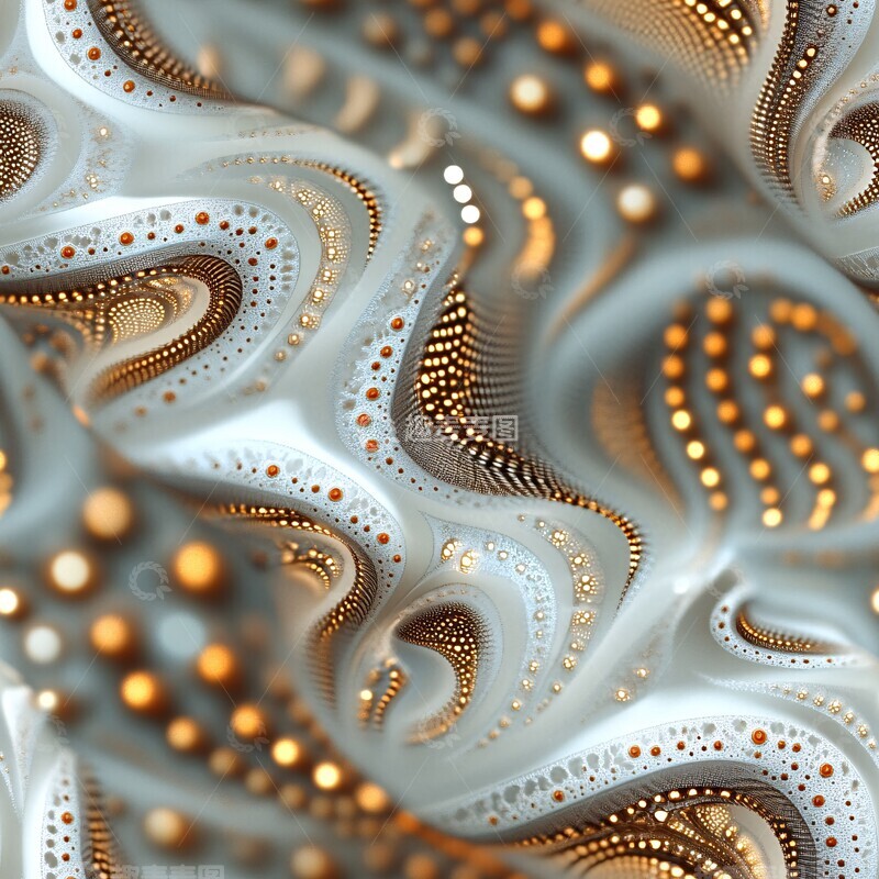 高清大图下载【趣麦麦图】黄金球体涡旋