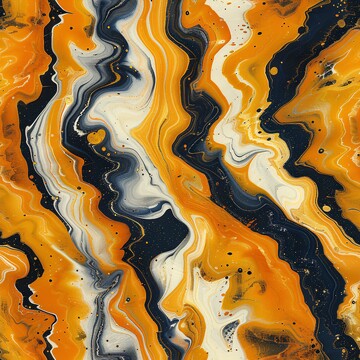 虎豹纹流动图案