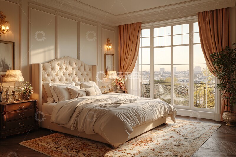高清大图下载【趣麦麦图】豪华卧室设计6