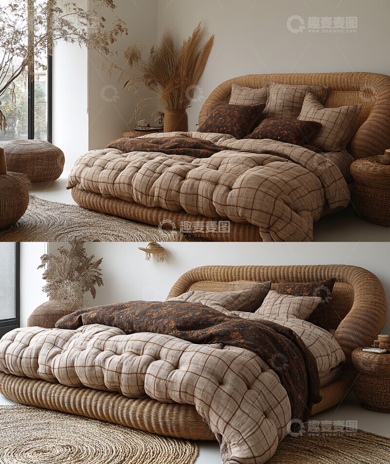 床铺照片床铺面料房间1