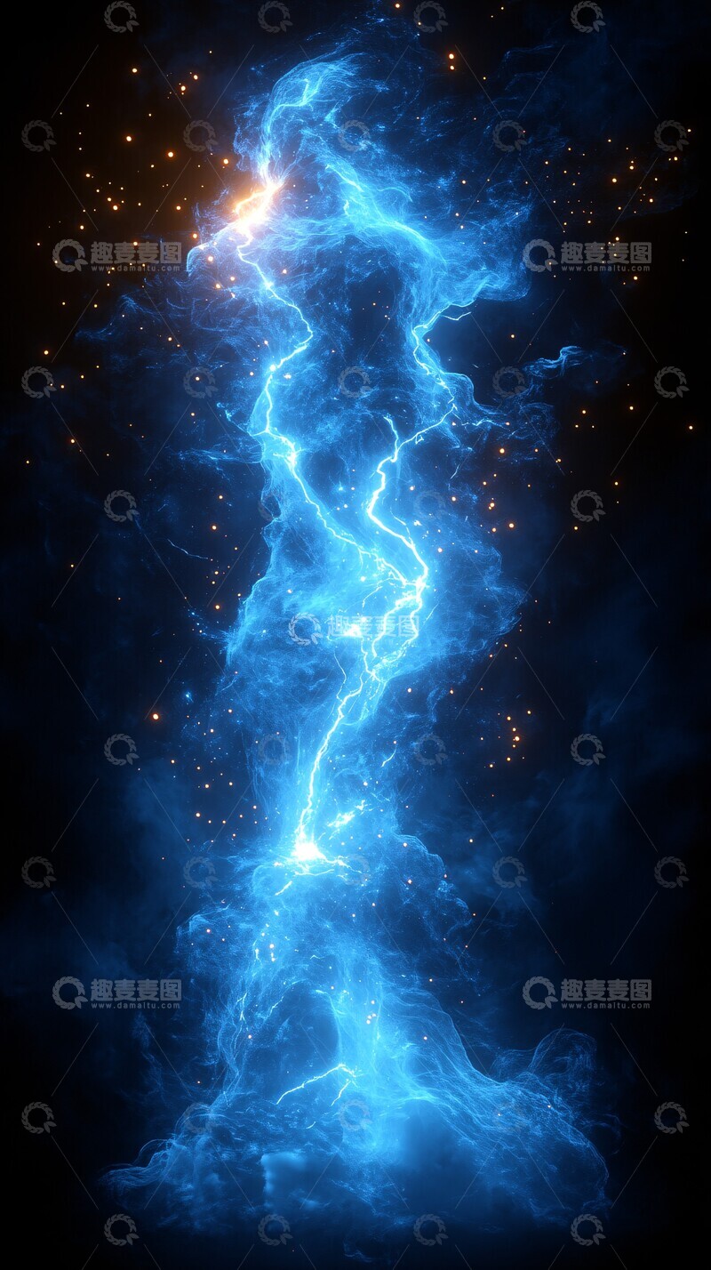 高清大图下载【趣麦麦图】龙珠能量闪电1