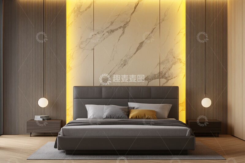 高清大图下载【趣麦麦图】现代卧室设计20