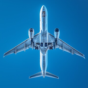 飞机正下方视角2