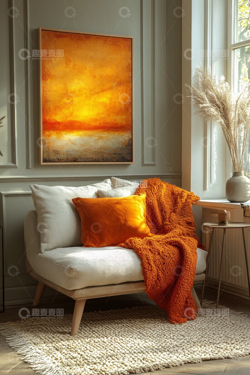 高清大图下载【趣麦麦图】简约墙面无框画