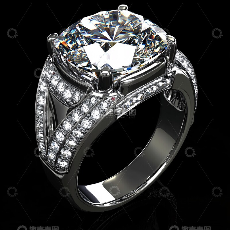 高清大图下载【趣麦麦图】-超级碗戒指钻石