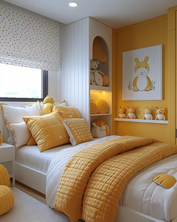 儿童房布置儿童房间家具