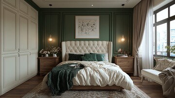 法式复古卧室设计2