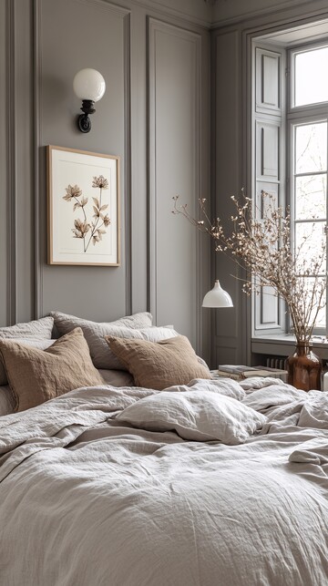 灰色床单卧室2