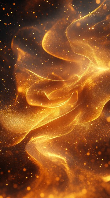 金辉魔幻纹样