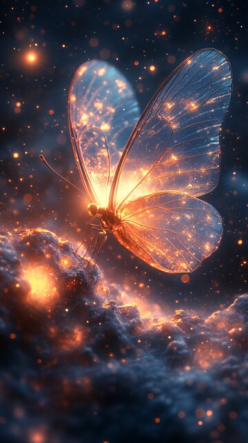 蝴蝶与宇宙蝴蝶宇宙星云3
