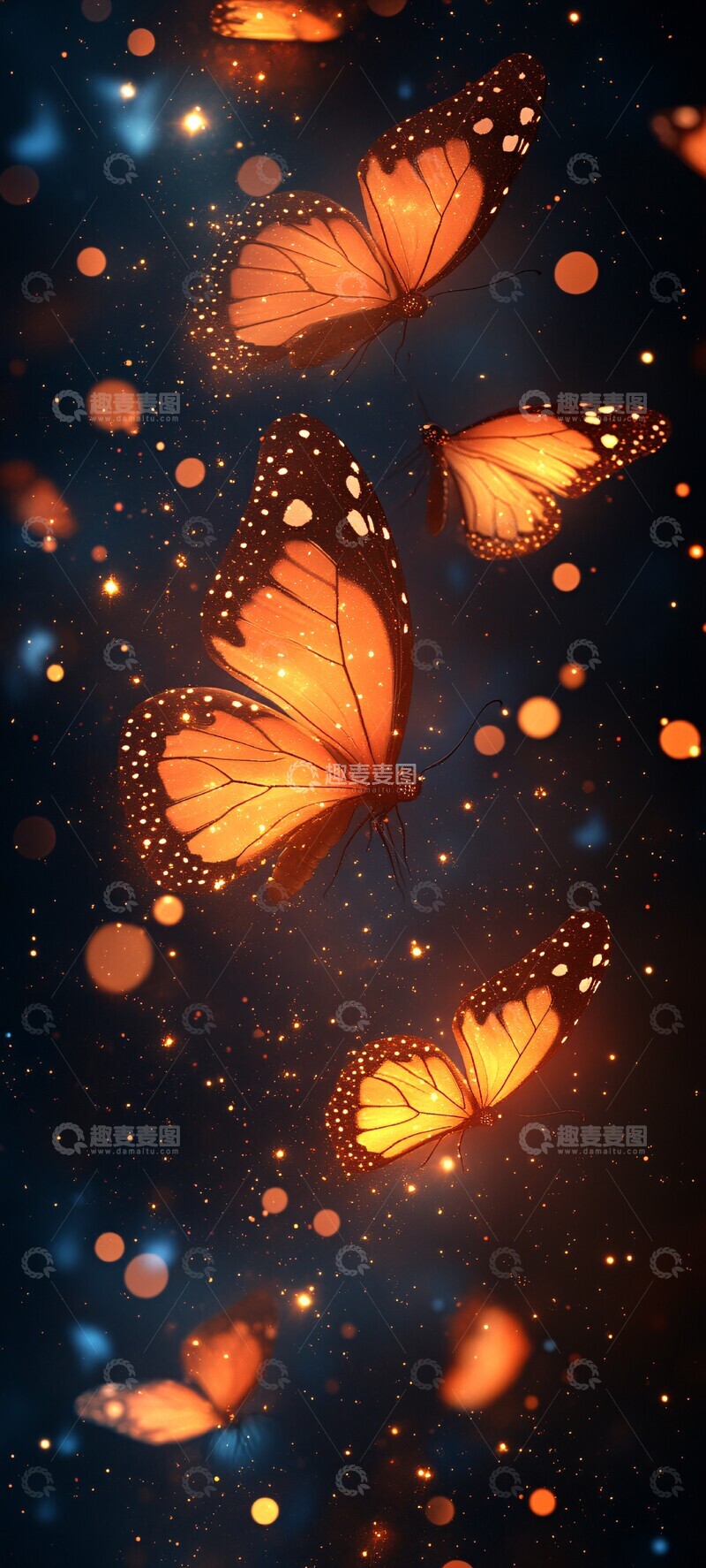 高清大图下载【趣麦麦图】幽光点缀的幻境3