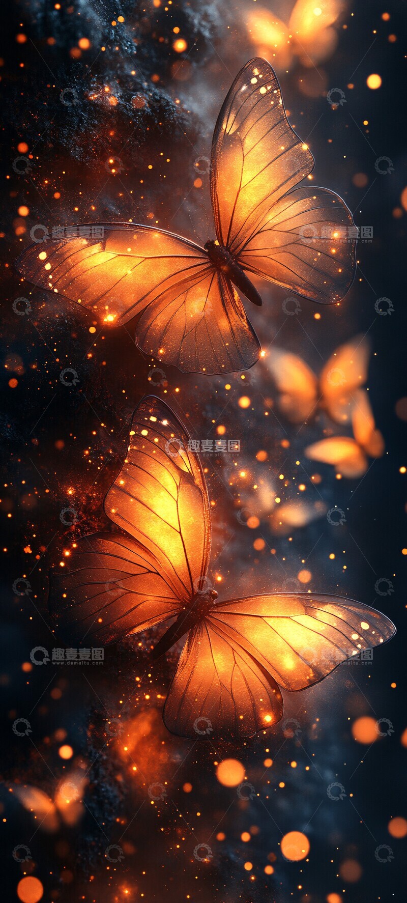 高清大图下载【趣麦麦图】幽光点缀的幻境2