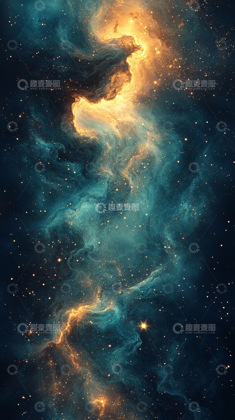 高清大图下载【趣麦麦图】碧蓝金沙纹理