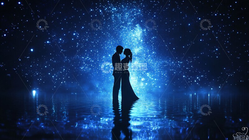 高清大图下载【趣麦麦图】星光下的舞动3