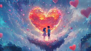 心岛上的漂浮少年少女1