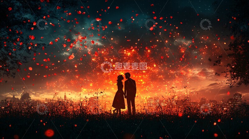 高清大图下载【趣麦麦图】时空中的爱恋3