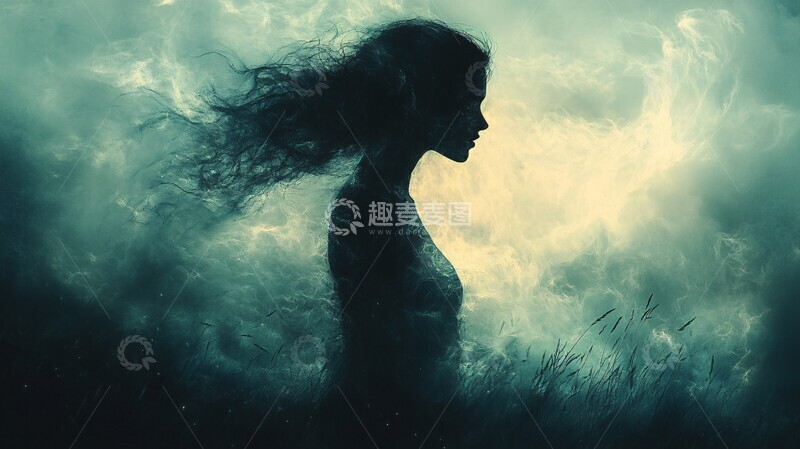 高清大图下载【趣麦麦图】心绪迷宫中的爱恋