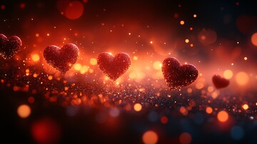 红心背景浪漫情1
